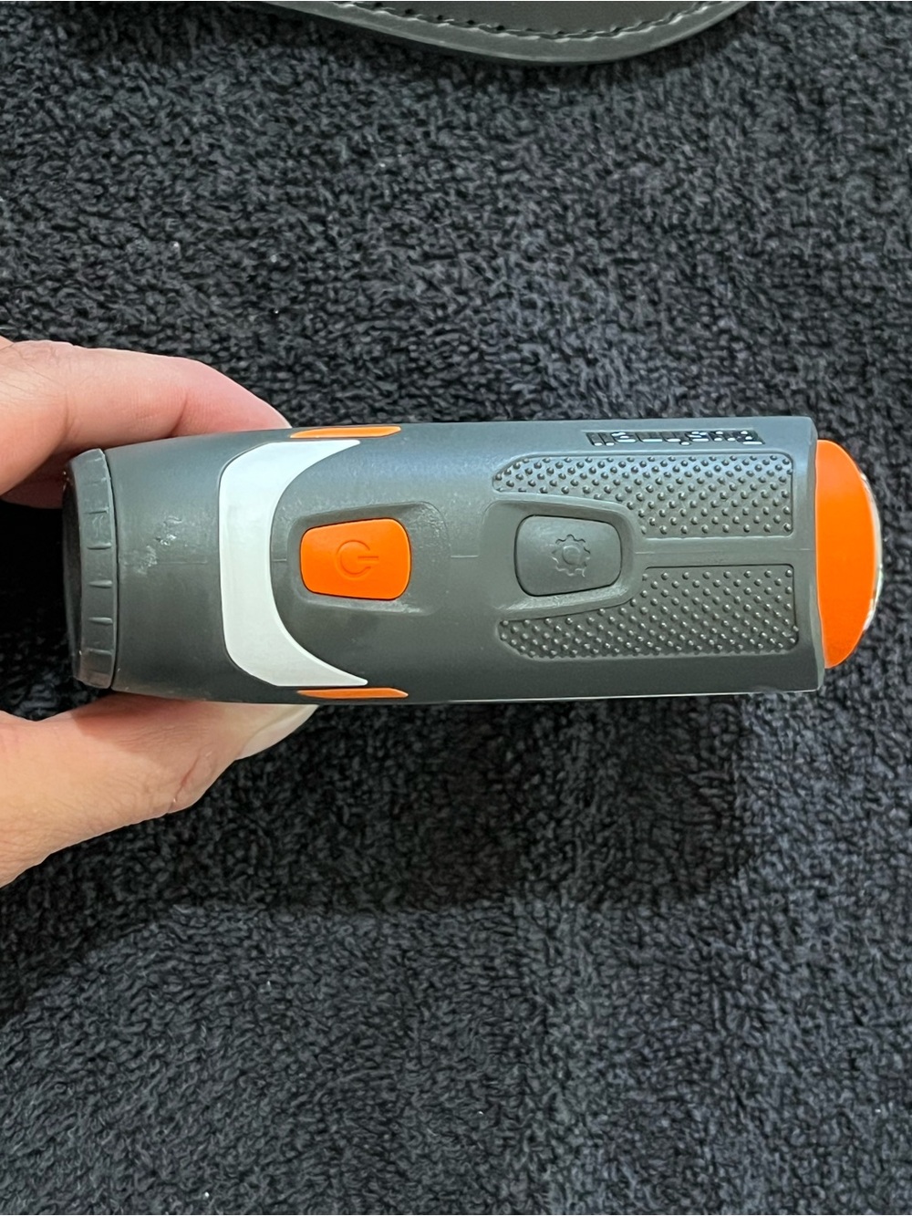 Bushnell Tour V6 Shift Rangefinder in Black/White with Orange Accents with Grip - Picture 9 of 13